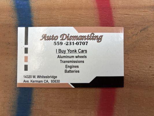 Kerman Auto Dismantling