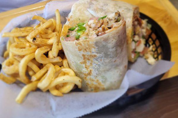 Burrito n fries