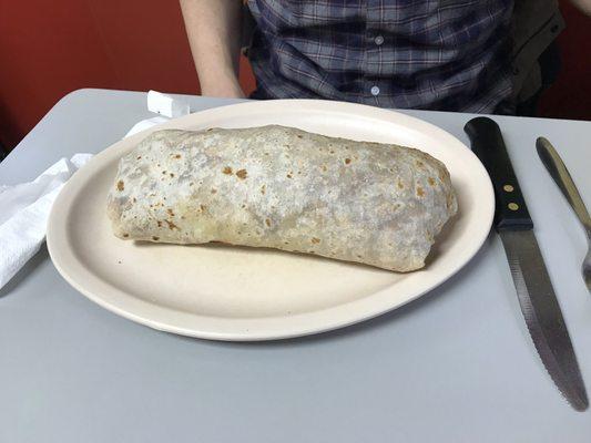 Monster burrito!!