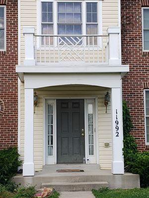 After remodel of Portico