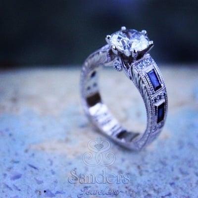 Masterfully engraved and One-of-a-kind!