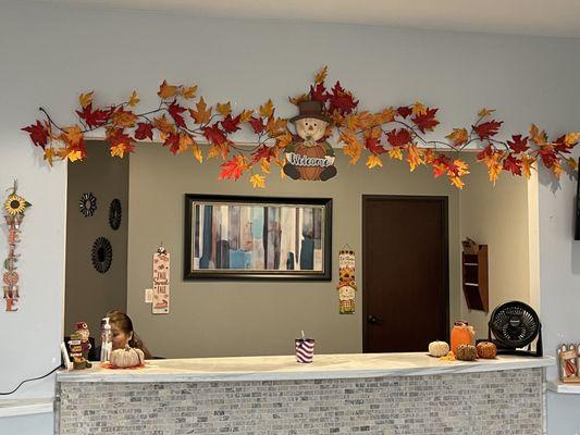 Office in Thanksgiving