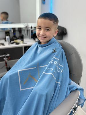 Lindo día en la barbería