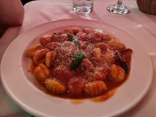 Gnocchi with eggplant