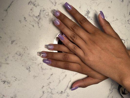 Love my girl's nails.