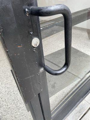 Front entrance lock broken again