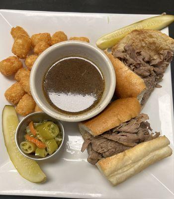 Chicago Italian Beef, no cheese