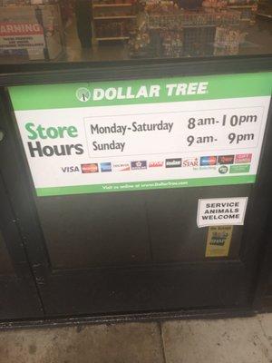 Store Hours