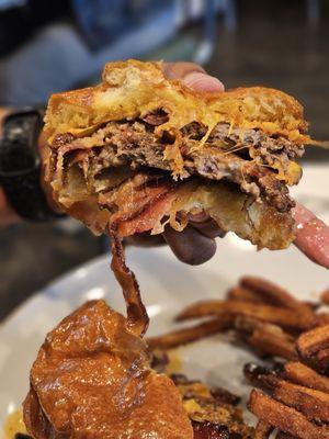 Smokey Carolina Bacon Smash Burger