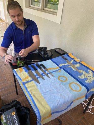 Noah's Knife Sharpening