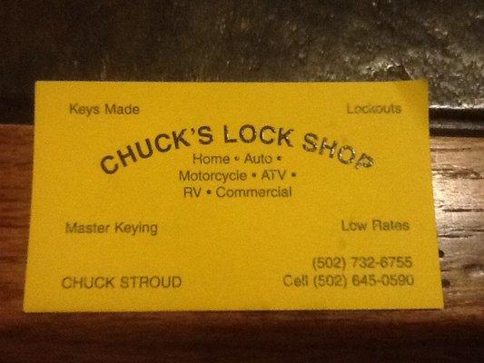 Chuck's Lock Shop