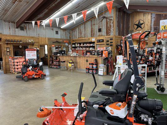 Interior parts counter