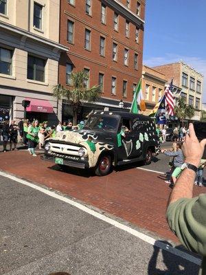 Charleston's St Patricks Day Parade