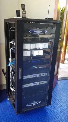 Home and home office network design and set up for privacy and security and universal remote control. Smart home wifi installation.