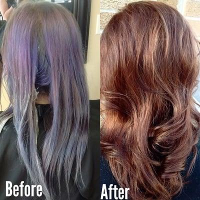 Ready to get rid of that fun summer color???
