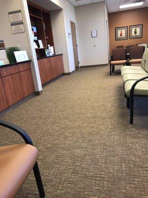 Inside of the ENT center