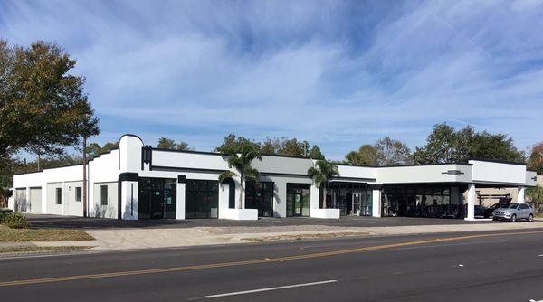 We are the far space to the right of the picture.