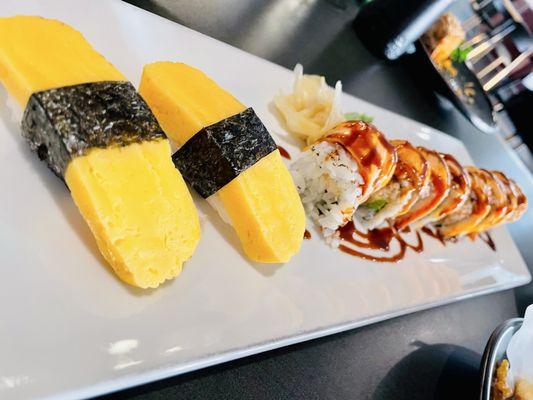 Tamagoyaki / Egg + Daruma Roll