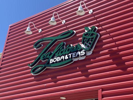 Outside Tealicious Boba and Teas