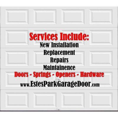 Estes Park Garage Door