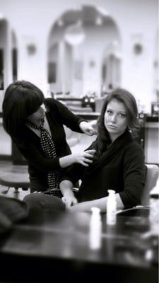 Ilana Master hairstylist .