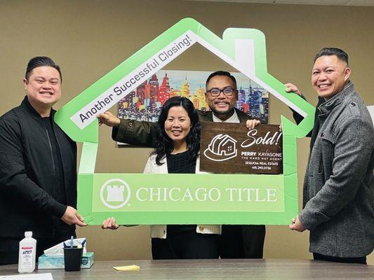 Another Successful Closing! Congratulations to our first-time home buyers!