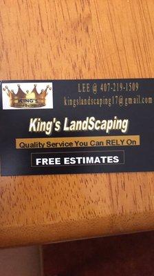 Kings Landscaping