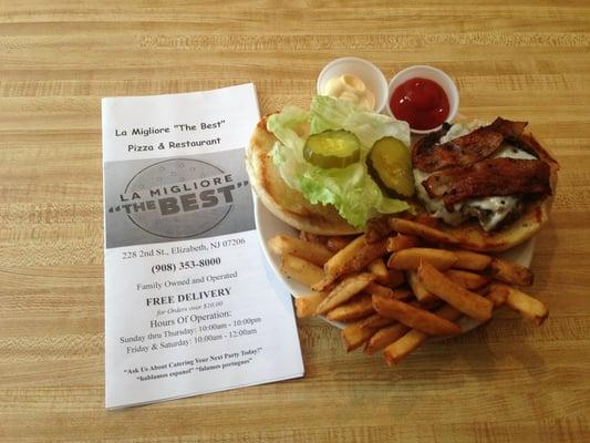 The best burger I have ever had. So much flavor in one bite!!!