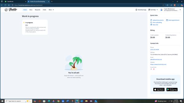 Hunter Tax Resolution