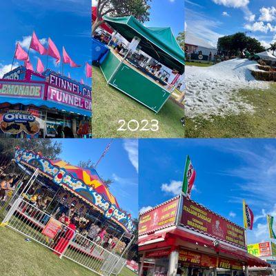 2023 Oakland Park Holiday Village! Vendors :: Carnival Foods :: Ice Skating Rink :: Carousel :: Sledding :: And More!