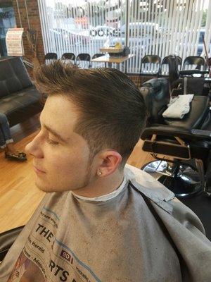 Professional service in a relaxing atmosphere. Great Haircut experience for the entire family.
