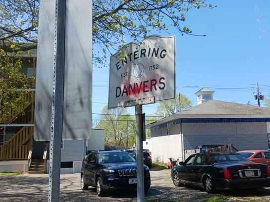 Entering Danvers on Route 62 from Beverly.