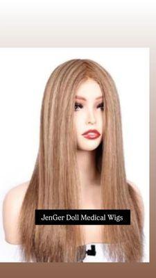 JenGer Doll Medical Wigs & Accessories