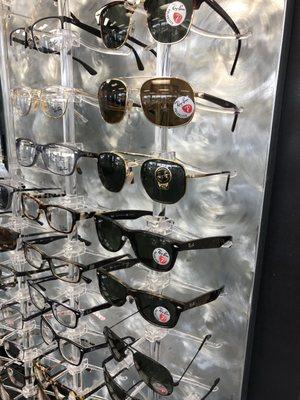 Ray-Ban Ophthalmic Frames and Sunglasses