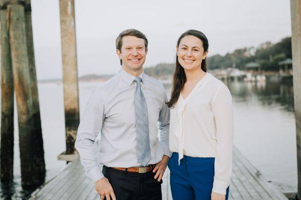 Dr. Travis Fiegle and Dr. Katie Solomon