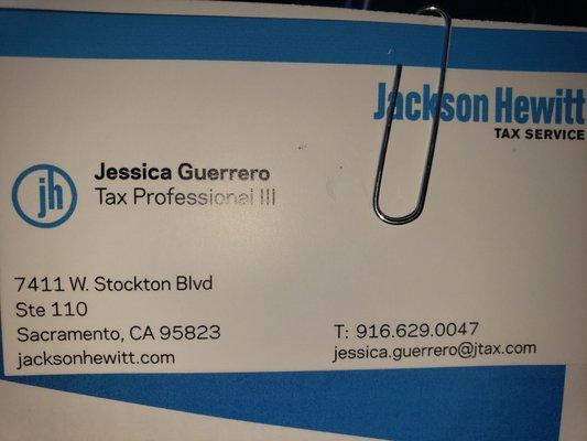 Jessica is the best and very friendly