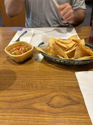 Chips-salsa