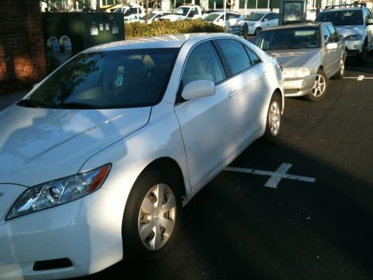 Sticking it to the man (not my car)