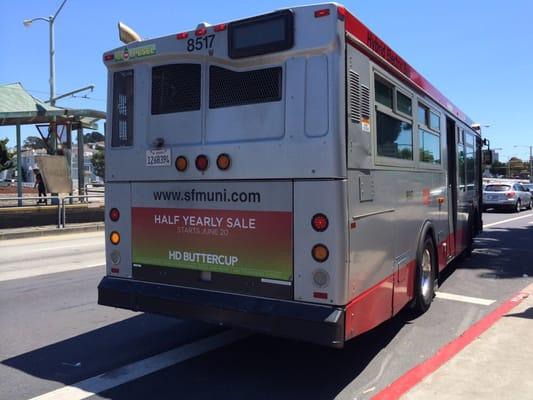 MUNI - 17 Park Merced