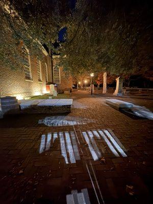Bruton Parish cemetery