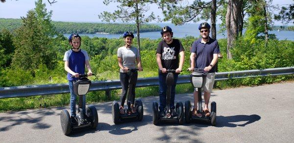 Segway tour in Peninsula State Park!