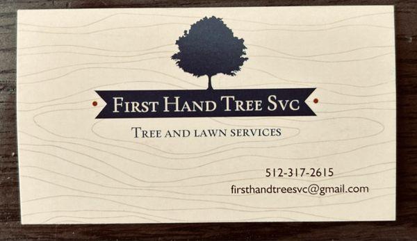 First Hand Tree Service