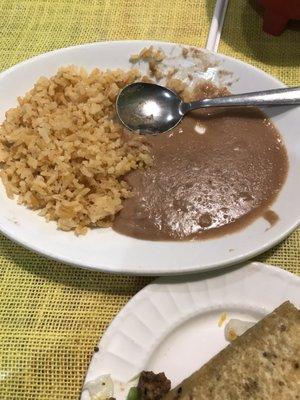 Rice and beans