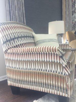 Creative Interiors custom upholstery and window treatments
