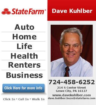 Dave Kuhlber - State Farm Insurance Agent