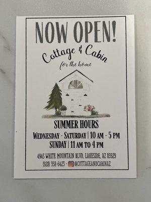 Hours & Contact Information