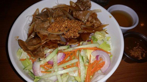 Beef with Vermicelli