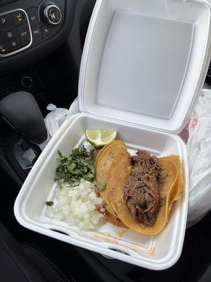 Birria tacos