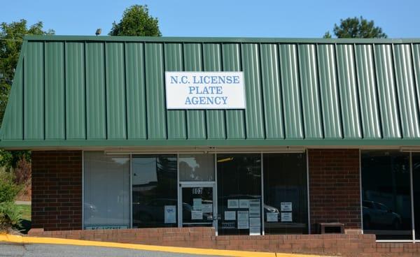 NC License Plate Agency