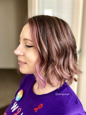 Pink Balayage